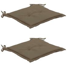 Aiatooli istmepadjad Dkd Home Decor, 50 x 50 x 3 cm, taupe, 2 tk