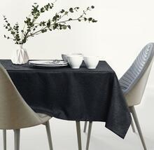 Ümmargune laudlina AmeliaHome Gaia R140X140, must