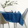 Ümmargune laudlina AmeliaHome Gaia R140X140, indigo ja sinine