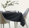 Ümmargune laudlina AmeliaHome Vesta R150X150, must