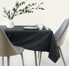 Ümmargune laudlina AmeliaHome Vesta R150X150, must