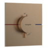 Potitav termostaatsegisti Hansgrohe ShowerSelect Comfort 15574140, harjatud pronks