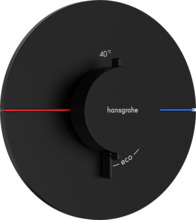 Peidetud termostaadiga dušisegisti Hansgrohe ShowerSelect Comfort S 15559670, must matt