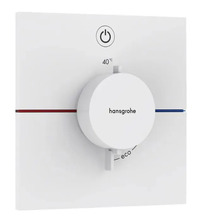 Peidetud termostaatsegisti Hansgrohe ShowerSelect Comfort 15571700, valge matt