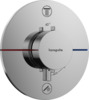 Peidetud termostaatiline dušisegisti Hansgrohe ShowerSelect Comfort S 15554000, kroom