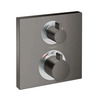Sisseehitatav termostaatsegisti Hansgrohe Ecostat Square 15714340, must kroom