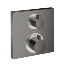 Sisseehitatav termostaatsegisti Hansgrohe Ecostat Square 15714340, must kroom