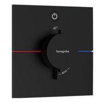 Peidetud termostaatsegisti Hansgrohe ShowerSelect Comfort 15571670, must matt