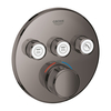Termostaatiline sisseehitatav dušisegisti Grohe Grohtherm SmartControl 29121A00, poleeritud must (hard graphite)