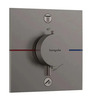 Peidetud termostaatsegisti Hansgrohe ShowerSelect Comfort E 15572340, harjatud must kroom