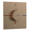 Potitav termostaatsegisti Hansgrohe ShowerSelect Comfort 15572140, harjatud pronks