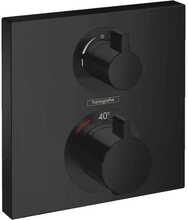 Termostaatsegisti Hansgrohe Ecostat Square 15714670, must matt