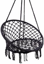 Seljatoega pesakiik Ramiz, must, 80 cm