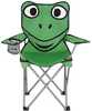 Laste matkatool Nils Camp Frog NC3007, roheline