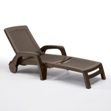Rannatool Bica Miami, 190 x 70 x 46 cm, pruun