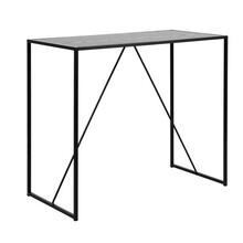 Baarilaud Actona Seaford, 120 x 60 x 105 cm, must/hall