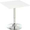 Baarilaud HOMCOM, 60 x 60 x 71-92 cm, valge