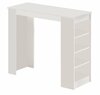 Baarilaud Kalune Design ST1 W, 120 x 51.6 x 101.8 cm, valge