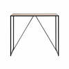 Baarilaud Actona Seaford, 120 x 60 x 105 cm, tamm/must