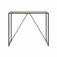 Baarilaud Actona Seaford, 120 x 60 x 105 cm, tamm/must