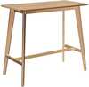 Baarilaud Home4you Roxby, 120 x 60 x 105 cm, naturaalne