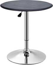 Baarilaud HOMCOM, 63 x 67-93 cm, must
