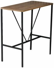 Baarilaud Kalune Design Nordic, 90 x 45 x 92 cm, must/pähkel