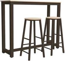 Baarikomplekt Home4you Sancia, pruun/tamm