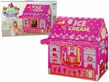Laste telk Lean Toys Ice Cream 10516, 100 x 70 cm, roosa