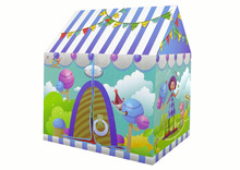 Laste telk Lean Toys Circus 15248, 93 x 70 cm