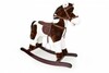 Kiikhobune Artyk Horse on runners, pruun-valge