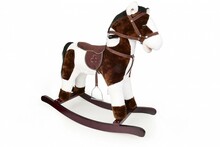 Kiikhobune Artyk Horse on runners, pruun-valge