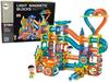 Helendav kuulirada Lean Toys, magnetilised klotsid, 202 osa