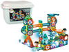 Helendav kuulirada klotsidega Lean Toys, 150 elementi