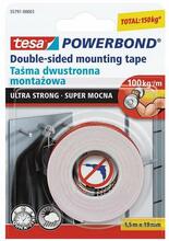 Kahepoolne teip Tesa Ultra Strong, 1,5 m x 19mm