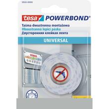 Kahepoolne teip Tesa Universal, 1,5 x 19 mm