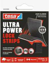 Kahepoolne teip Tesa Ultra Power Lock, 0.05 m x 2.5 cm, must