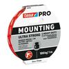 Kahepoolne teip Tesa Ultra Strong, 5 m x 19 mm, valge