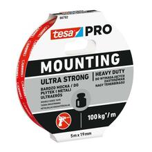 Kahepoolne teip Tesa Ultra Strong, 5 m x 19 mm, valge