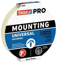 Kahepoolne teip Tesa PRO, 25 m x 19 mm, TESA 66958-00010-00