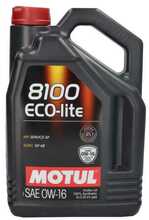 Mootoriõli Motul 8100 ECO-LITE 0W-16, 5 L
