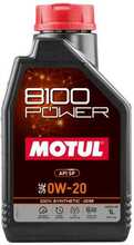 Mootoriõli Motul 8100 POWER 0W-20, 1 L