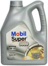 Mootoriõli Mobil Super 3000 0W-20, 4 L