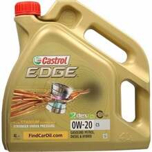 Mootoriõli Castrol Edge Titanium 0W-20, 4 L