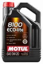 Mootoriõli Motul 8100 Eco-Lite 0W-20, 4 L