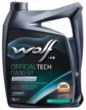 Mootoriõli Wolf Officialtech 0W-30 SP 5L