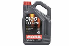 Mootoriõli Motul 8100 ECO-LITE 0W-30, 5 L