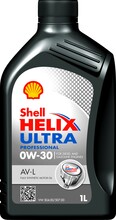 Mootoriõli Shell Helix Ultra Professional AV-L 0W-30, 1 L