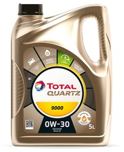 Mootoriõli Total Quartz 9000 0W-30, 5 L
