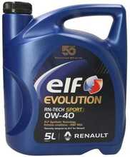Mootoriõli ELF EVO R-TECH SPORT 0W-40, 5 L